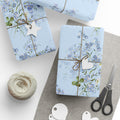 Baby Blue Floral Wrap
