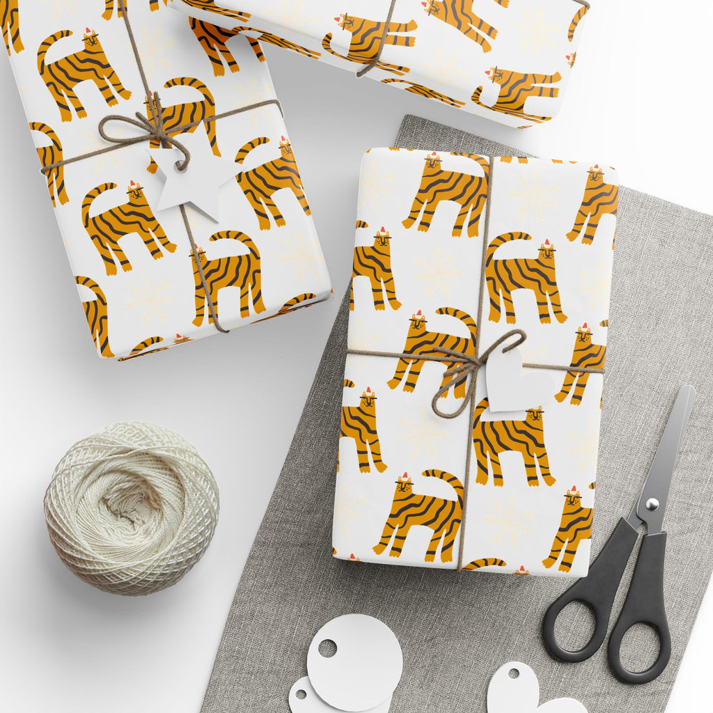 Festive Tigers Holiday Wrap