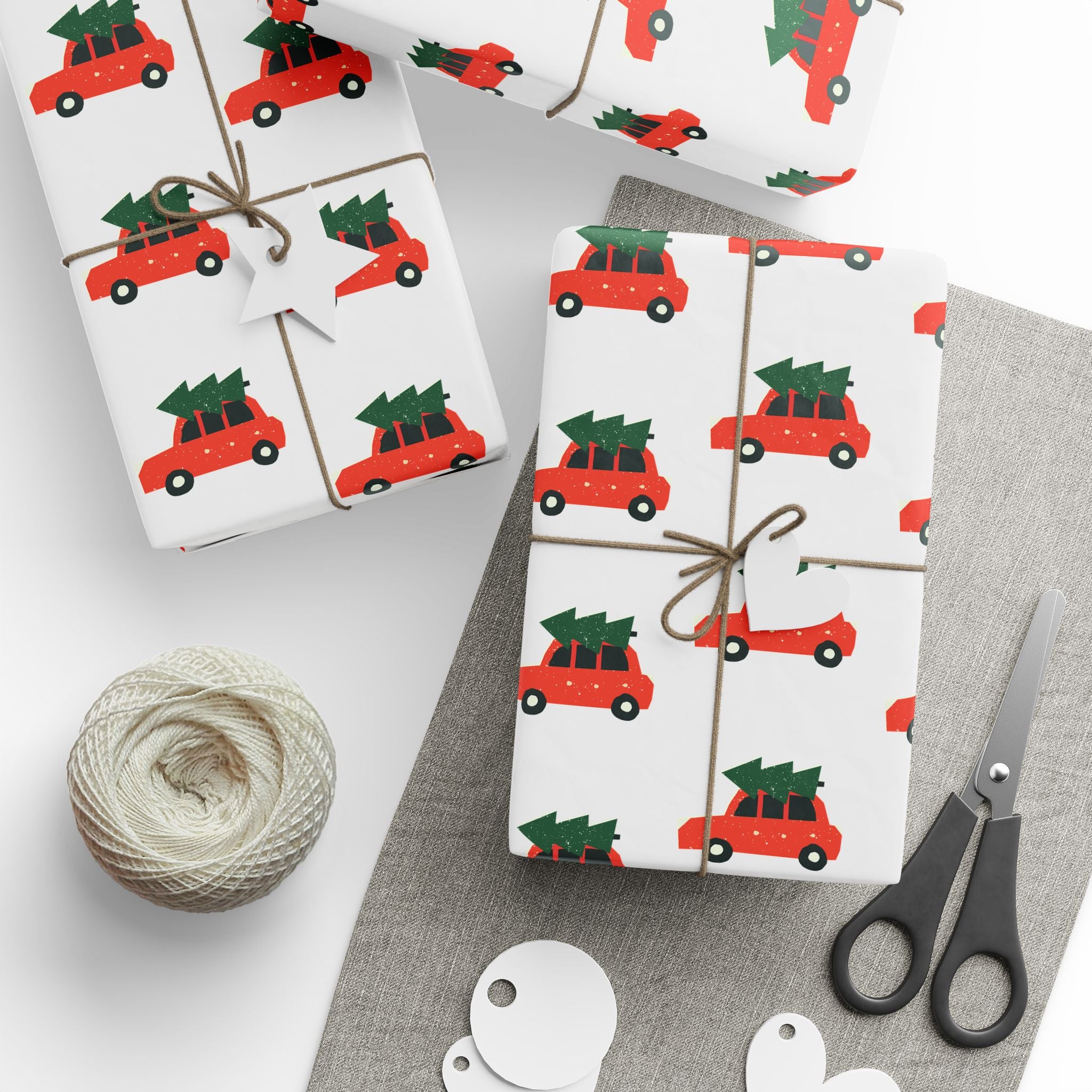 Picking up the Tree Holiday Wrap