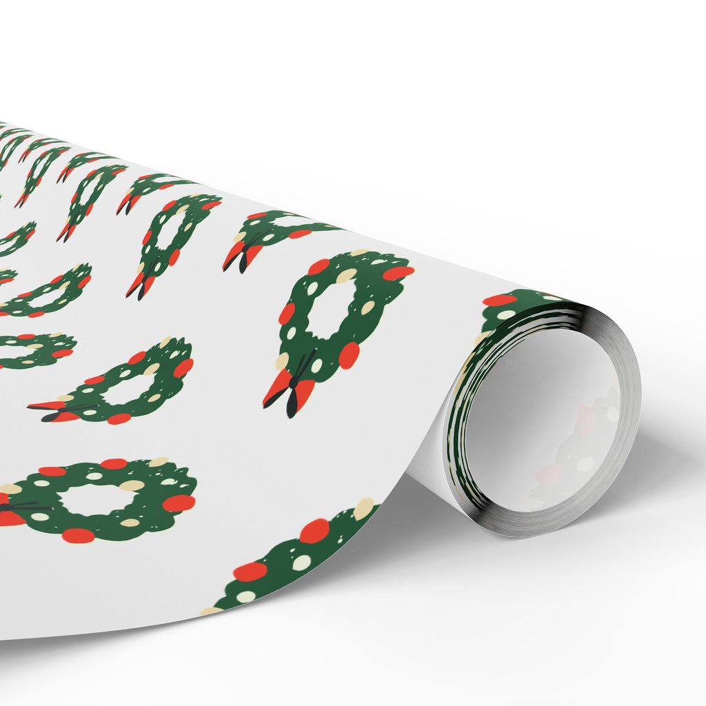 Wreath Holiday Wrap