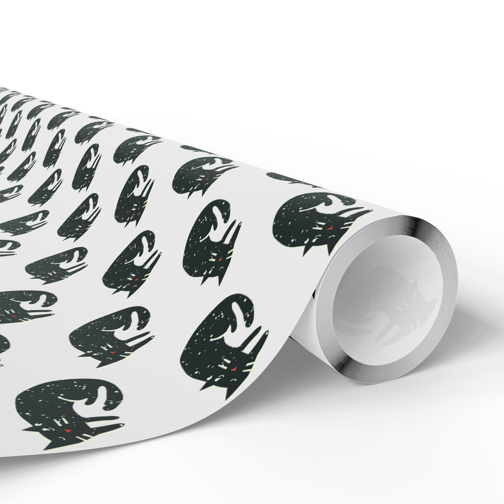 Snowy Cat Holiday Wrap