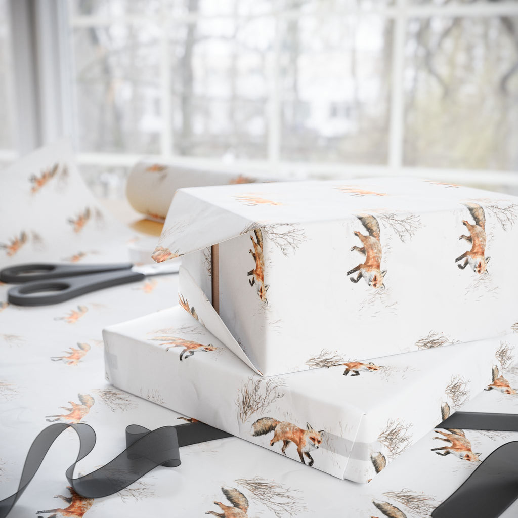 Winter Fox Holiday Wrap